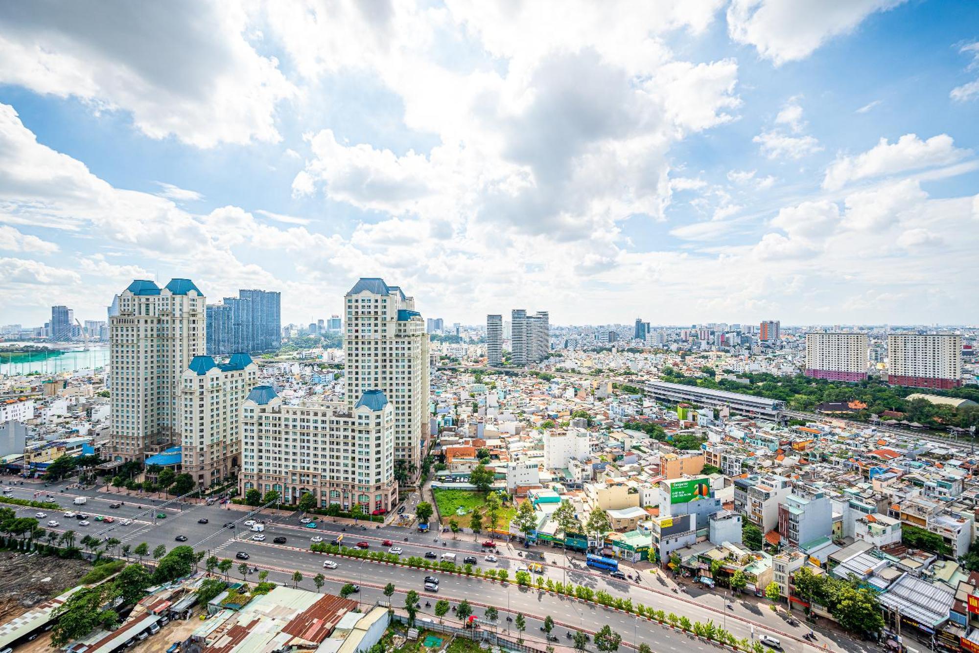 Sky Park Apartment - Vinhomes Central Park Хошимин Екстериор снимка