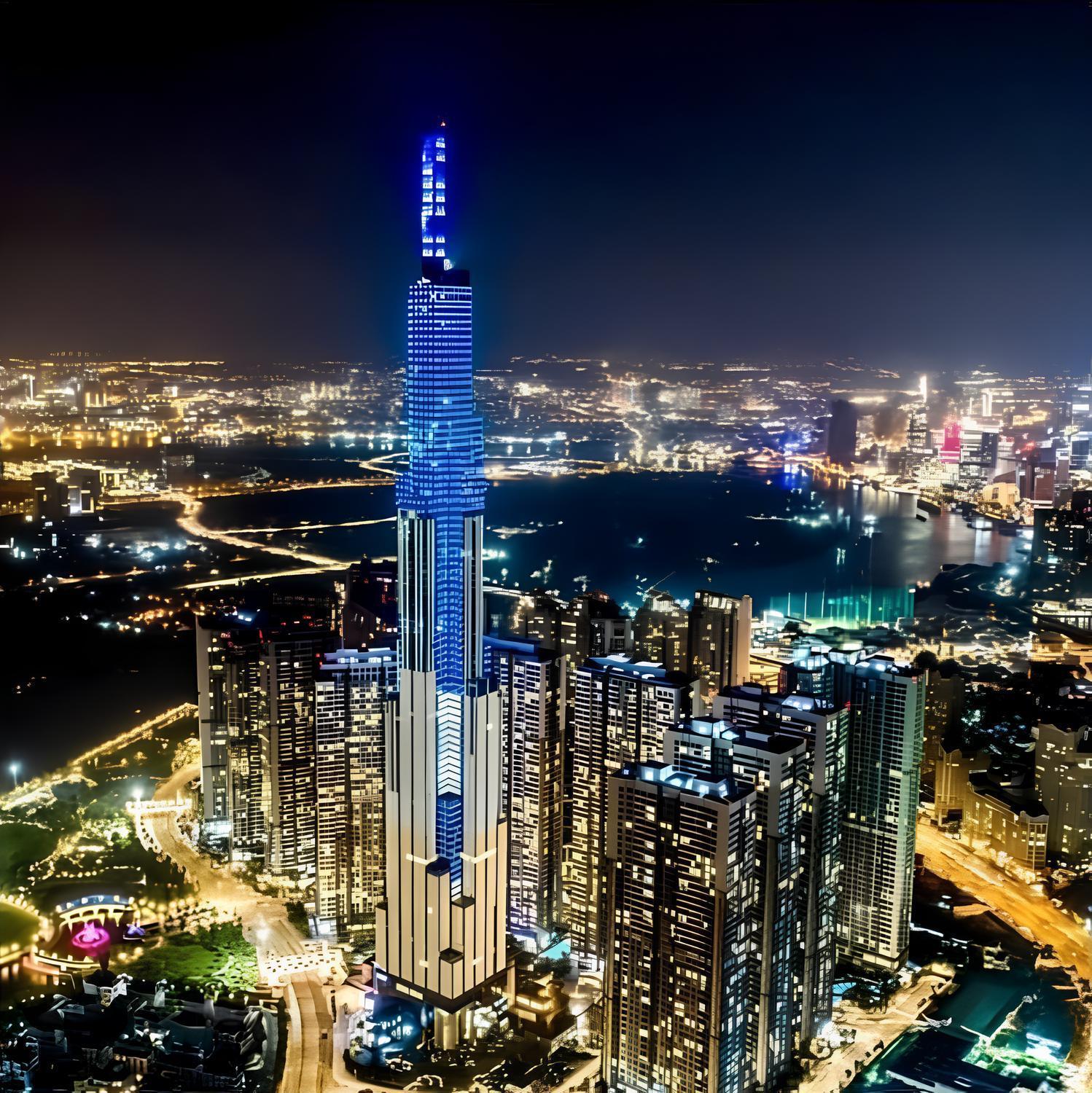 Sky Park Apartment - Vinhomes Central Park Хошимин Екстериор снимка