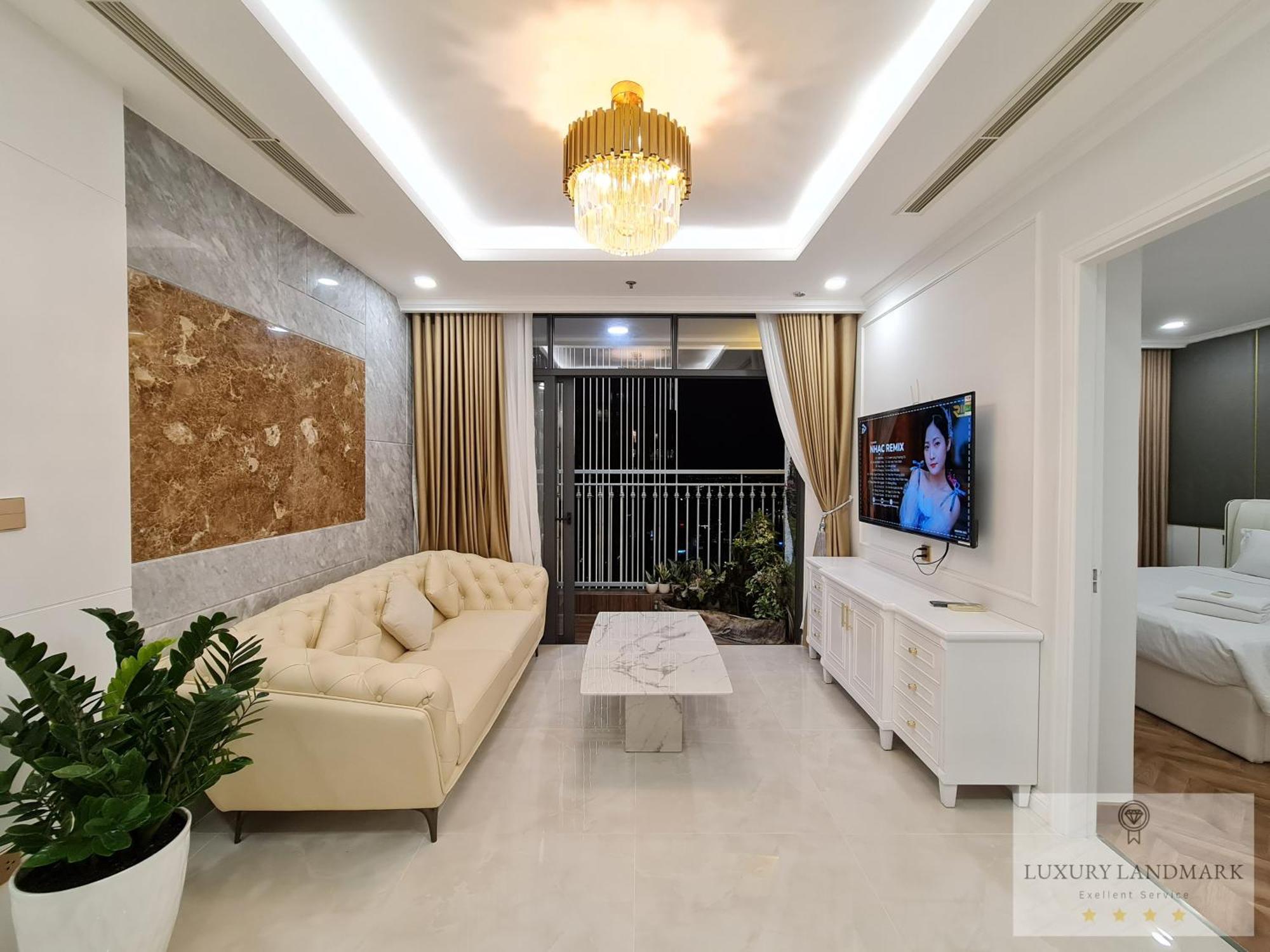 Sky Park Apartment - Vinhomes Central Park Хошимин Екстериор снимка