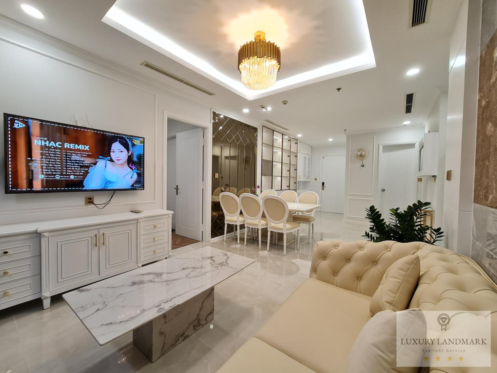 Sky Park Apartment - Vinhomes Central Park Хошимин Екстериор снимка