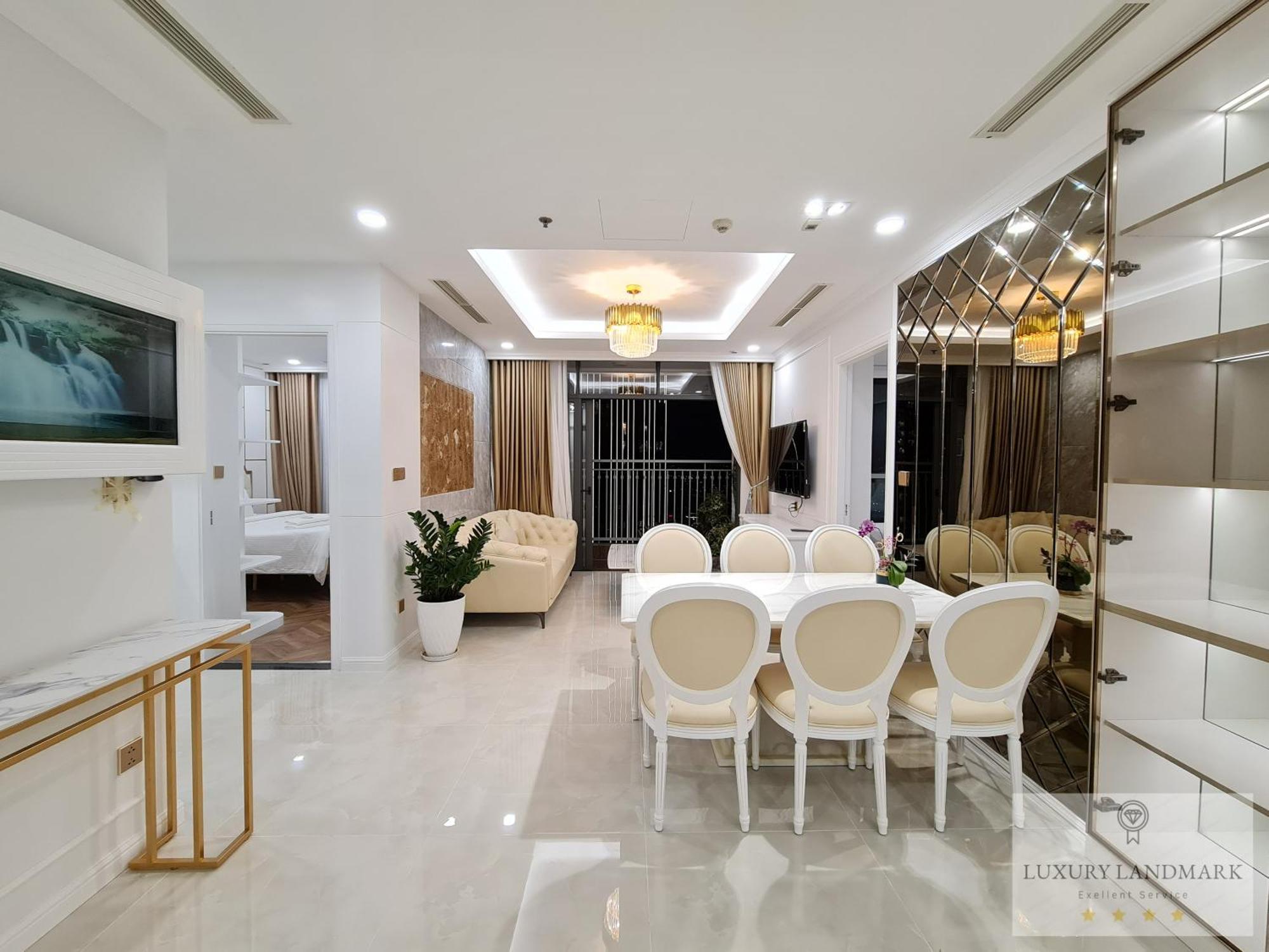 Sky Park Apartment - Vinhomes Central Park Хошимин Екстериор снимка
