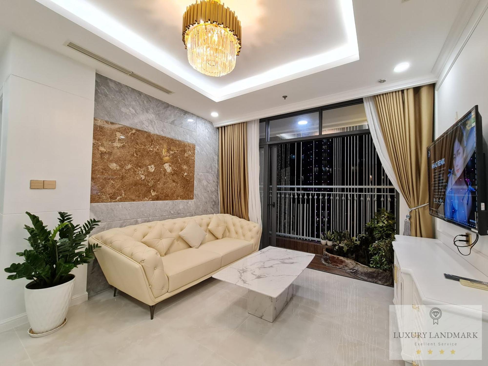 Sky Park Apartment - Vinhomes Central Park Хошимин Екстериор снимка