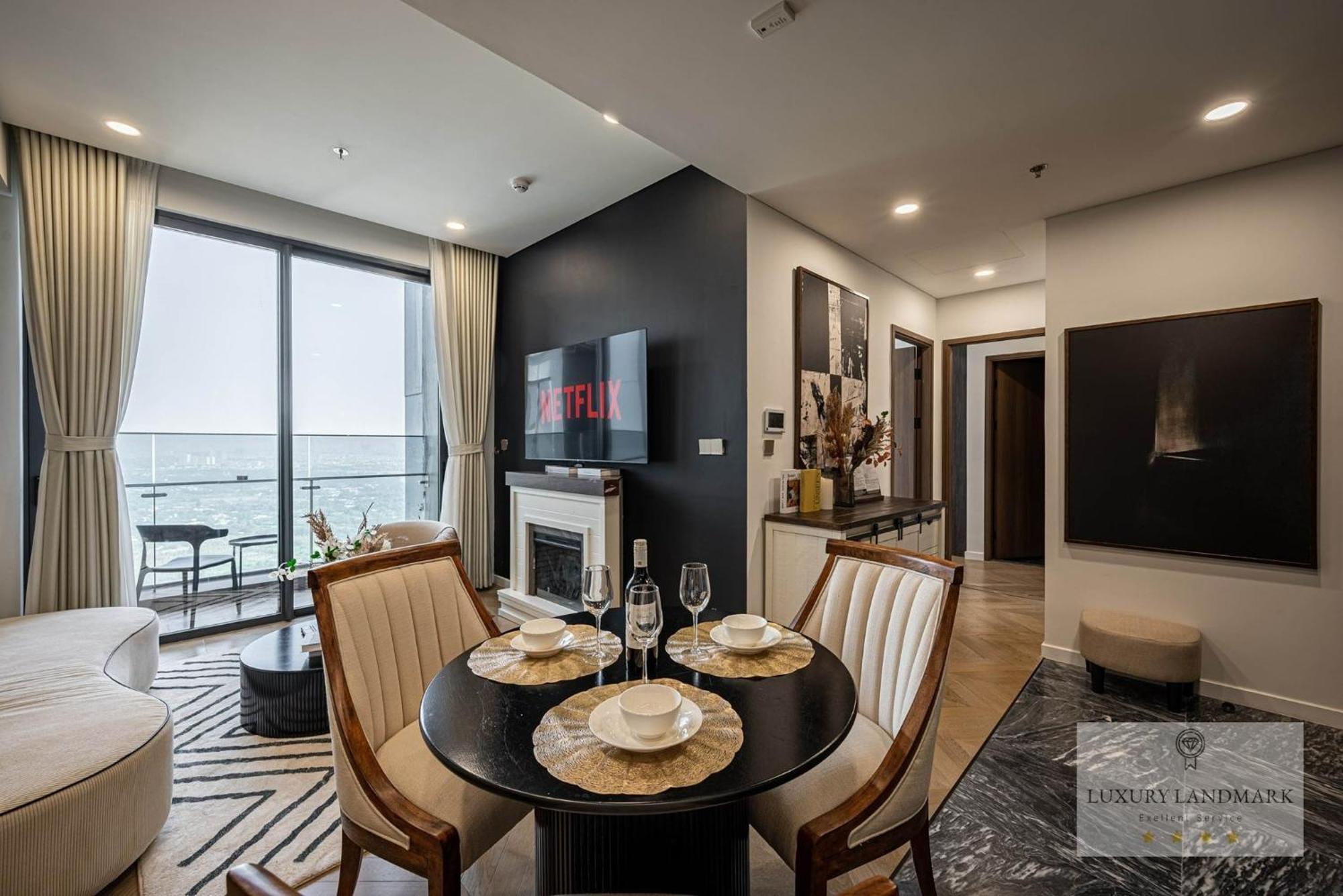 Sky Park Apartment - Vinhomes Central Park Хошимин Екстериор снимка