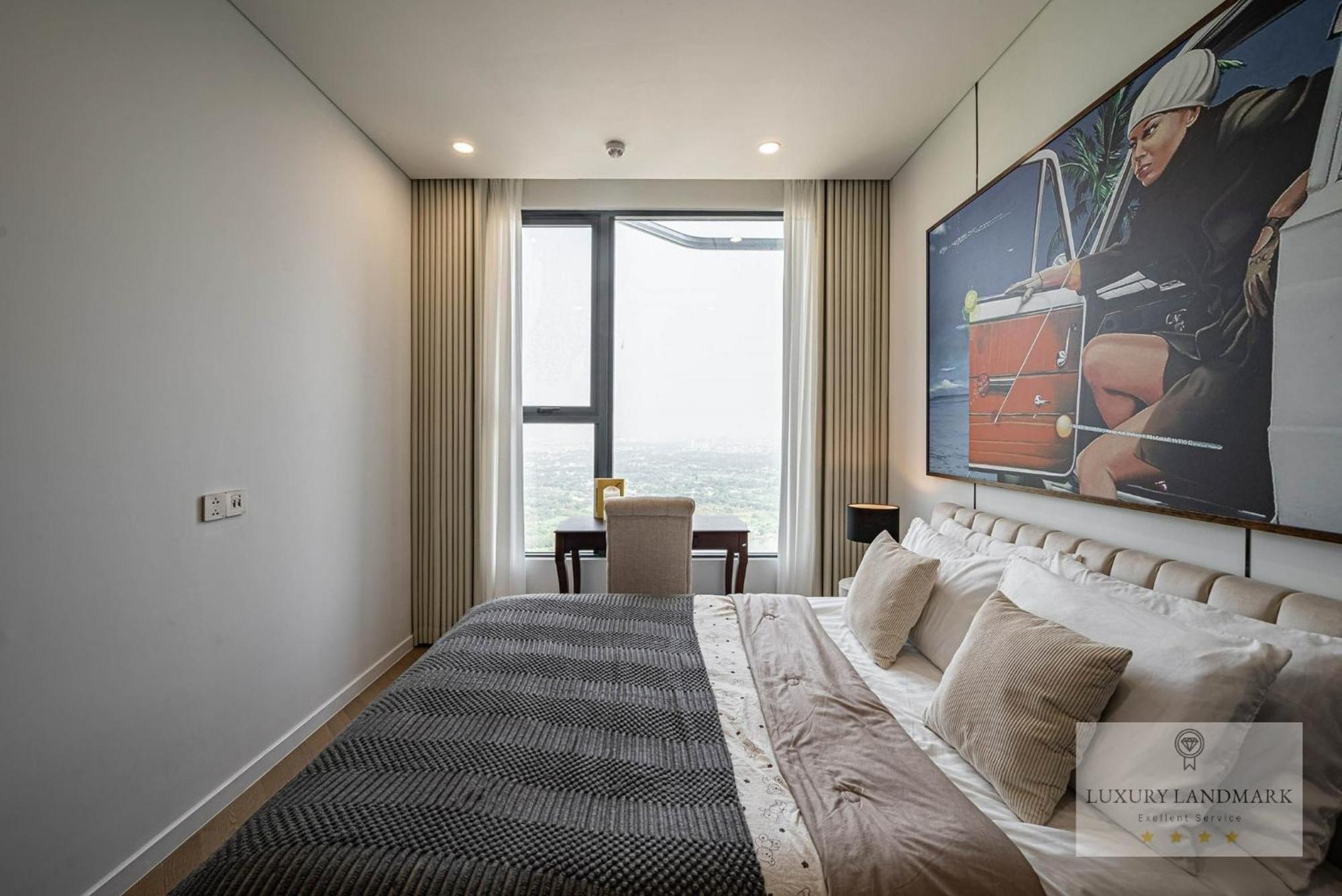 Sky Park Apartment - Vinhomes Central Park Хошимин Екстериор снимка